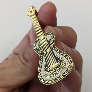 VTG DAMASCENE GUITAR PIN
